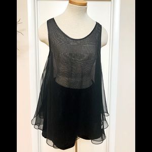 VICTORIA’S SECRET BABYDOLL NIGHTY W SILK SHIRTS Md